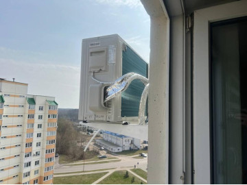 Установка кондиционера в многоэтажке