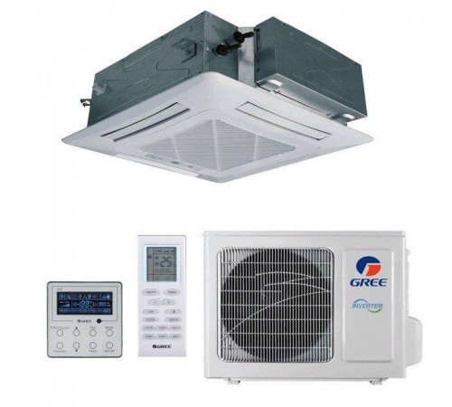 Кассетный кондиционер Gree U-Match II GU125T/A1-K/GU125W/A1-M Кассетный кондиционер Gree U-Match II GU125T/A1-K/GU125W/A1-M